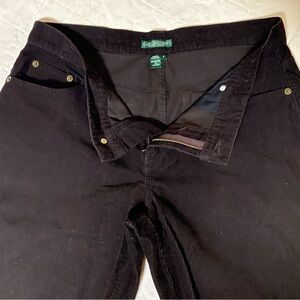 Lauren Ralph Lauren Brown Corduroy Straight Leg Pants Women’s Size 8